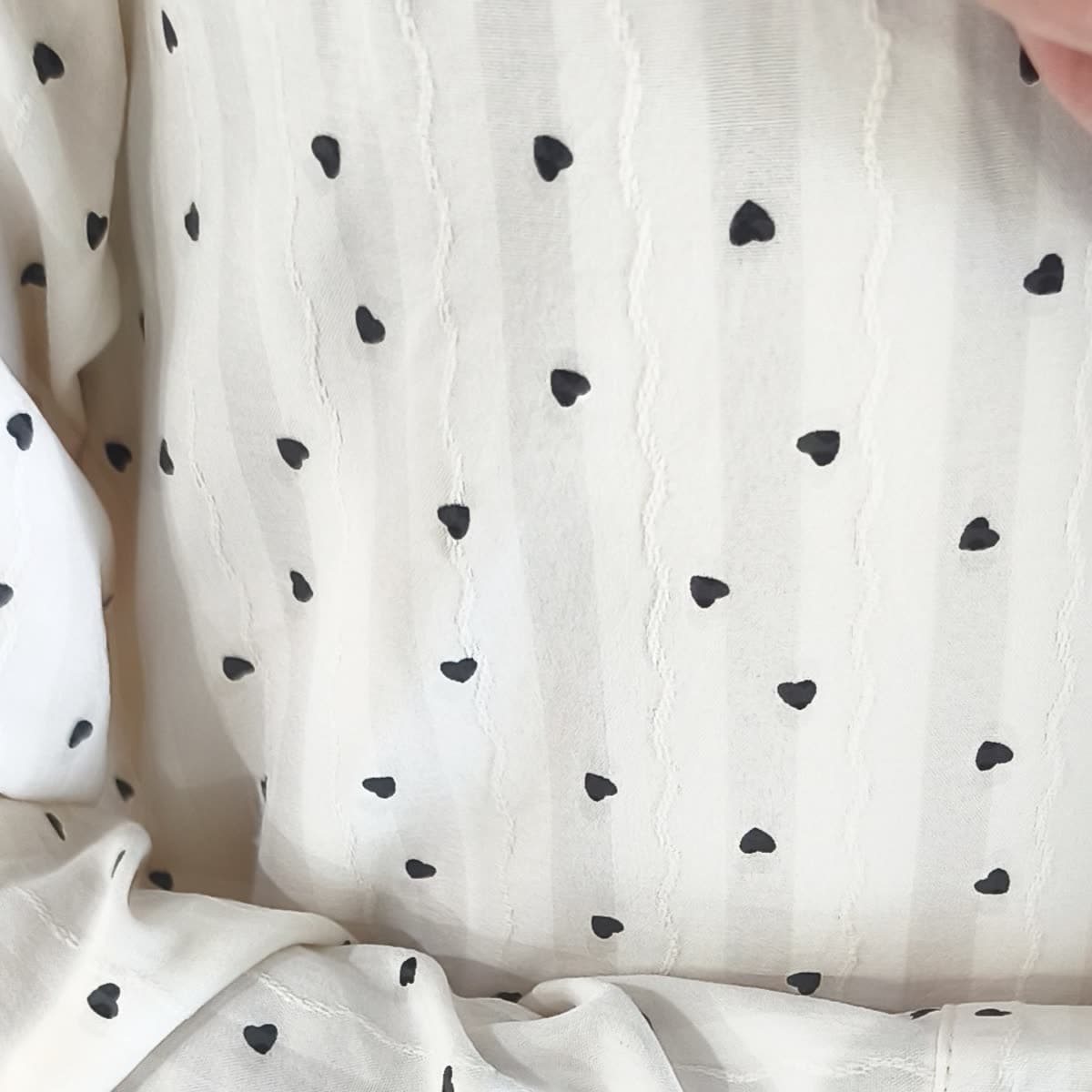 Blouse à cœurs, vue 4