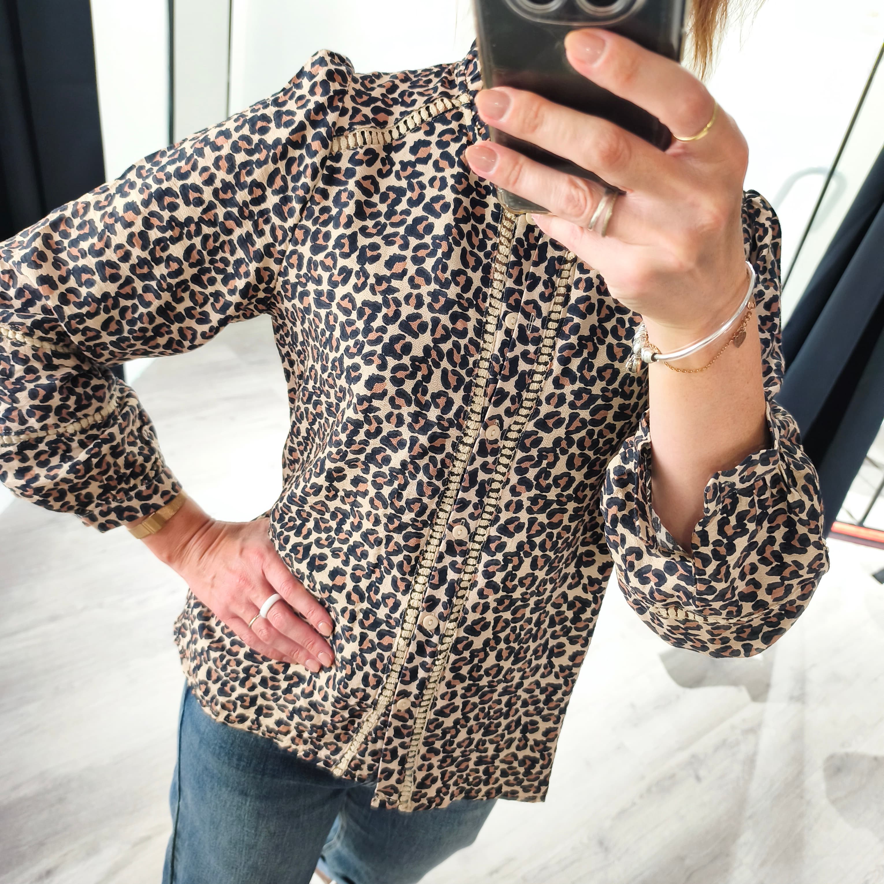 Blouse Leopard, vue 2